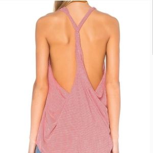 White and red " Guilty" tank top